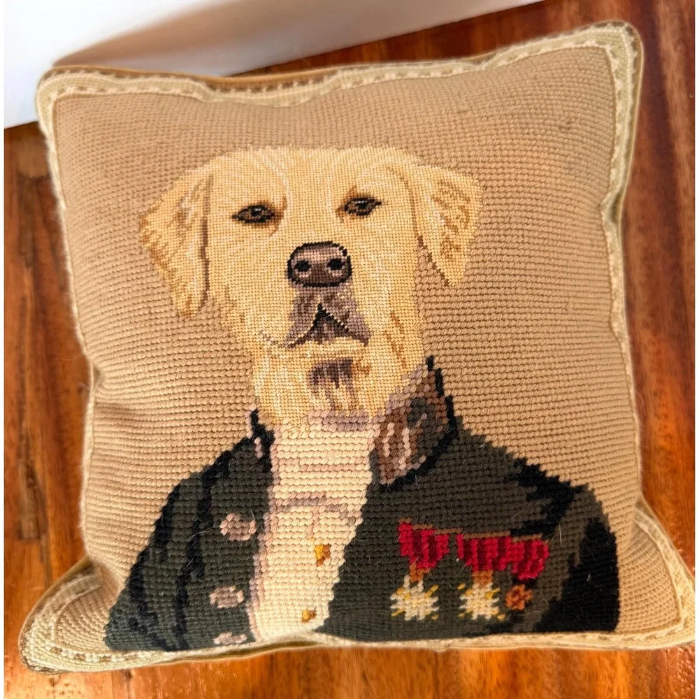 N/A *vtg needlepoint